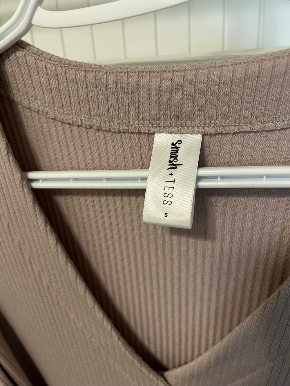 Smash + Tess Ribbed Button-Front Dress - Picture 3 of 3